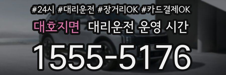 대호지면 대리운전 운영 시간