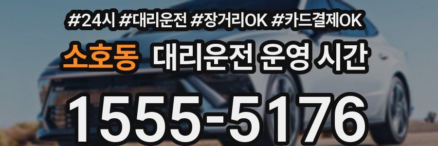 소호동 대리운전 운영 시간