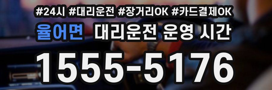 율어면 대리운전 운영 시간