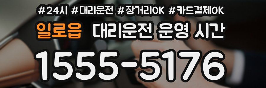 일로읍 대리운전 운영 시간