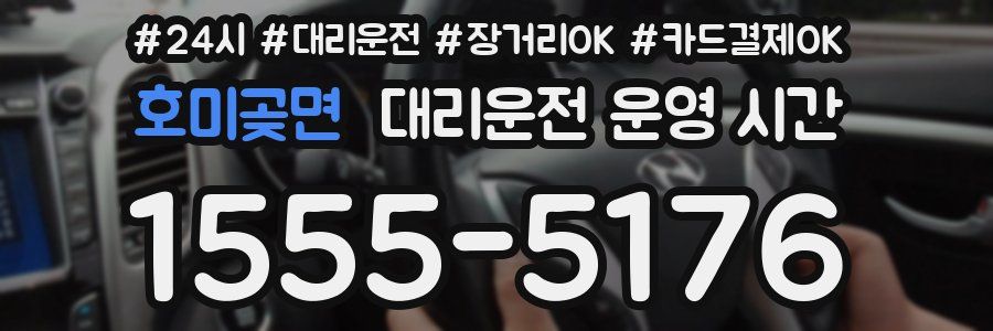 호미곶면 대리운전 운영 시간