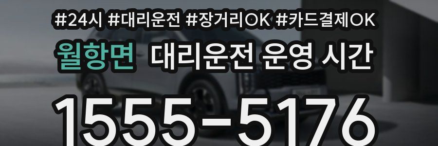 월항면 대리운전 운영 시간