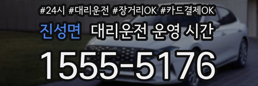 진성면 대리운전 운영 시간