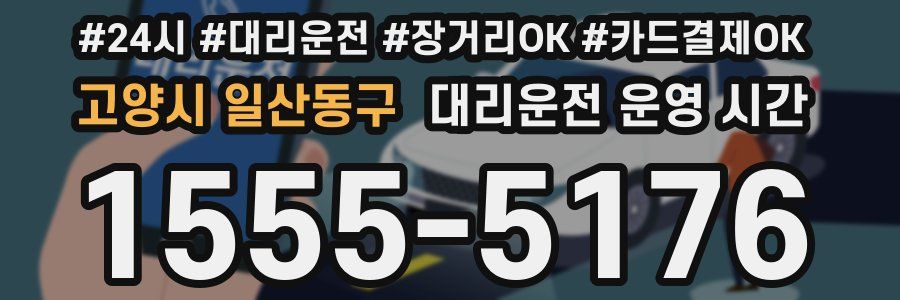 고양시 일산동구 대리운전 운영 시간