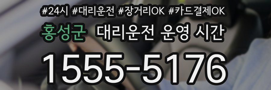 홍성군 대리운전 운영 시간