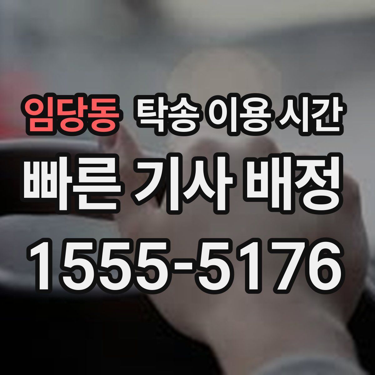 임당동 탁송 이용 시간