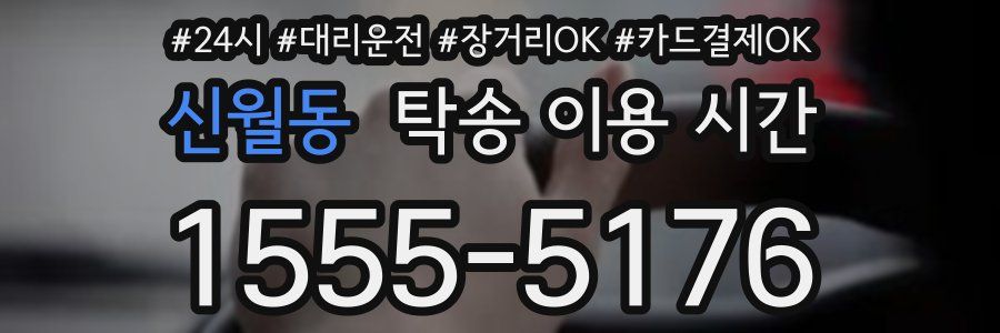 신월동 탁송 이용 시간