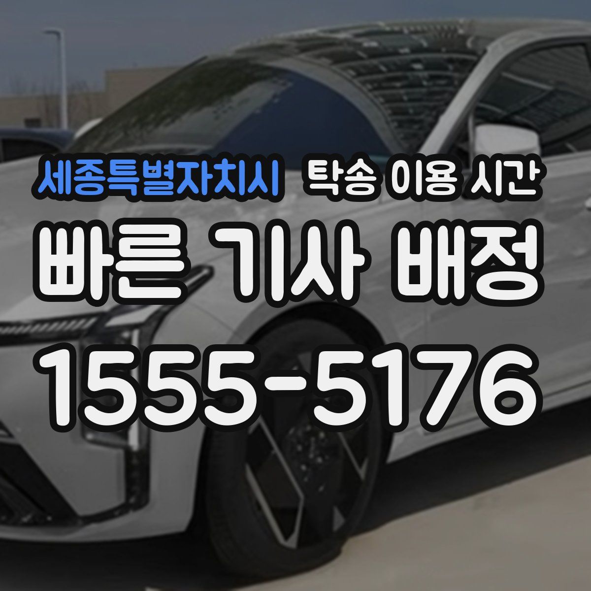 세종특별자치시 탁송 이용 시간