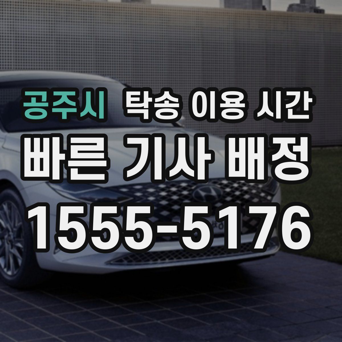 공주시 탁송 이용 시간