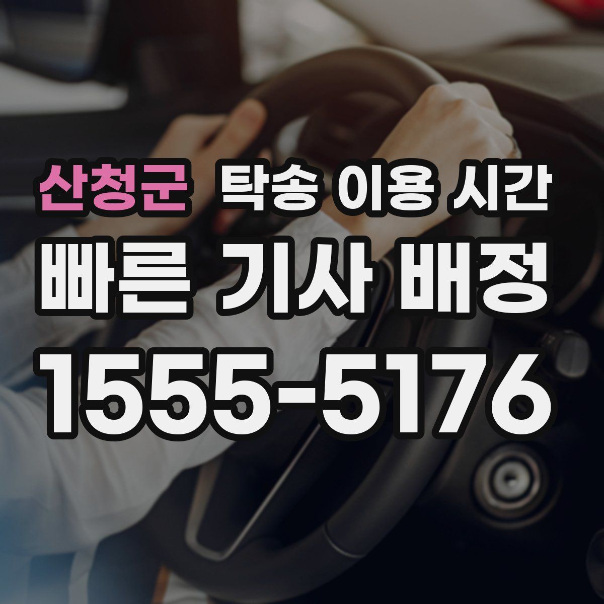 산청군 탁송 이용 시간