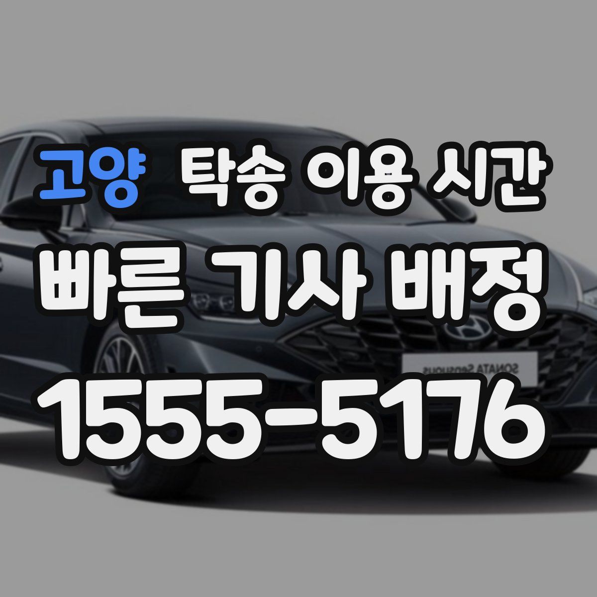 고양 탁송 이용 시간