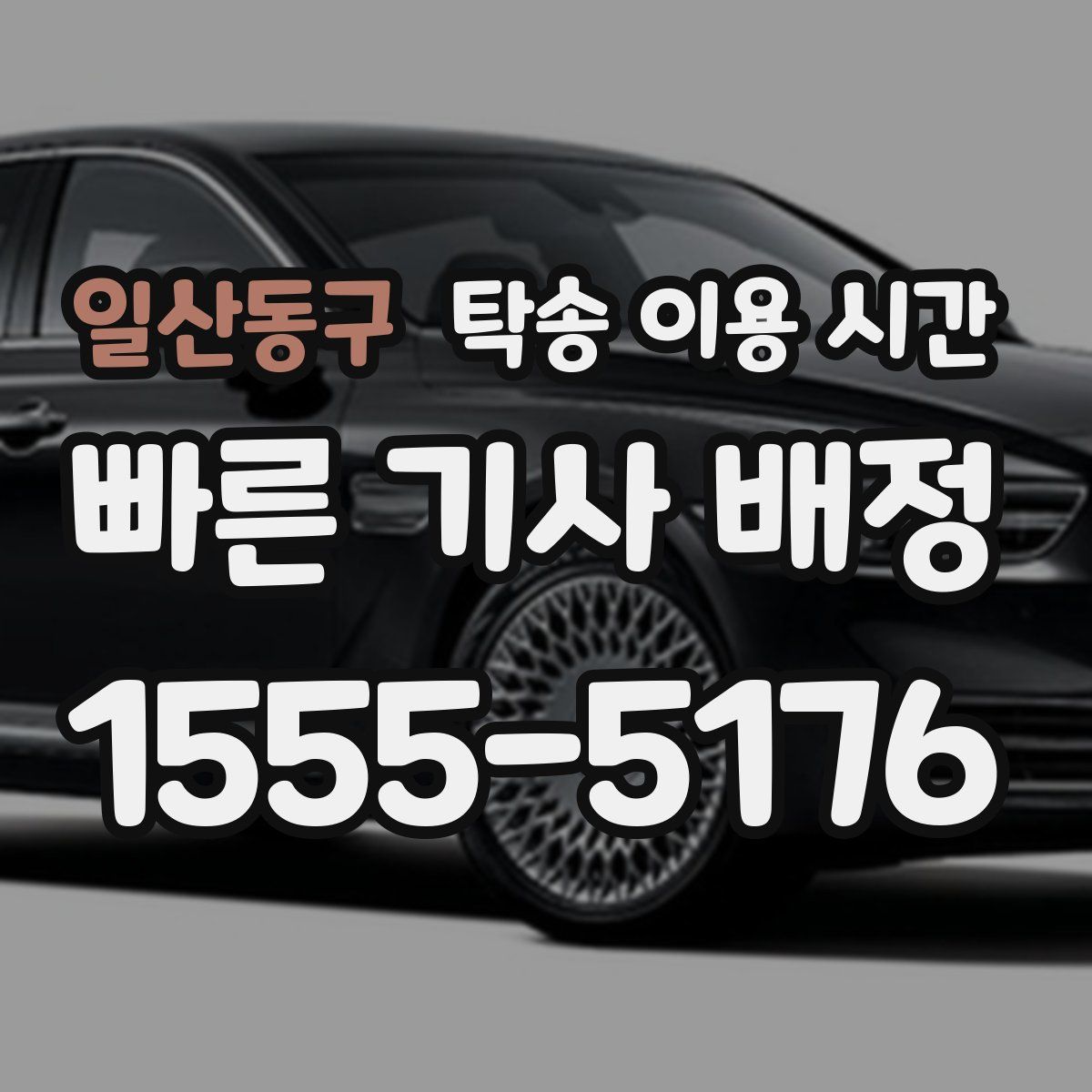 일산동구 탁송 이용 시간