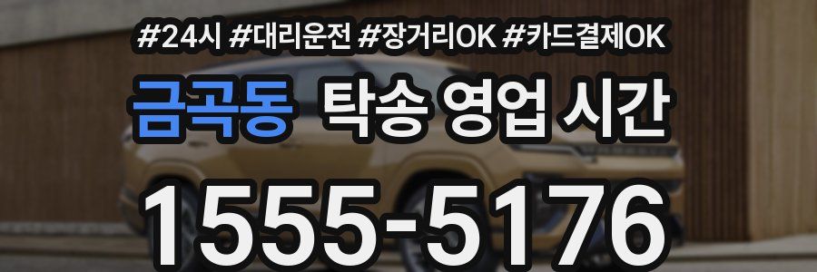 금곡동 탁송 영업 시간