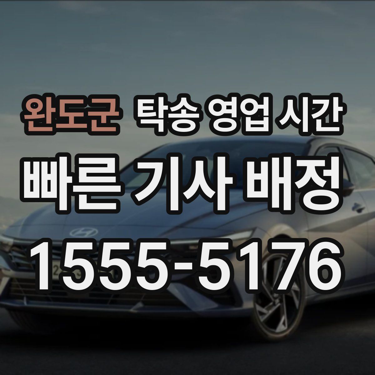 완도군 탁송 영업 시간