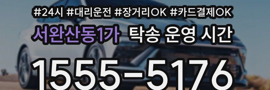 서완산동1가 탁송 운영 시간