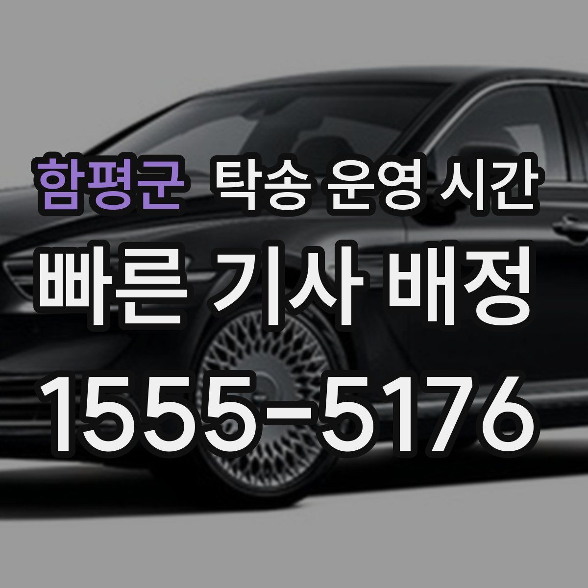 함평군 탁송 운영 시간