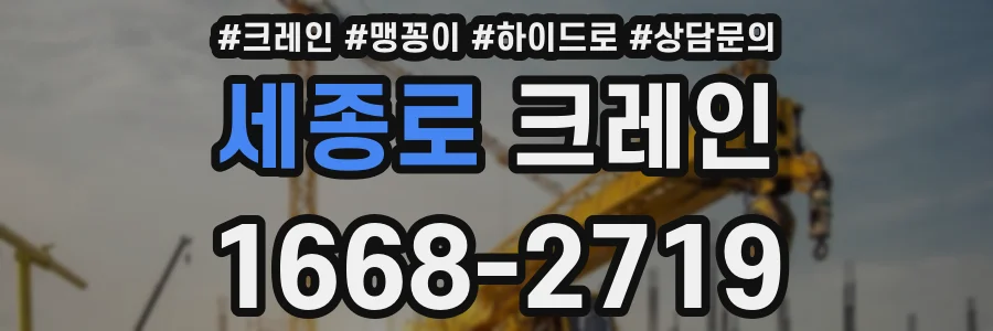 세종로 크레인