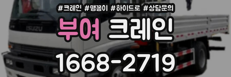 부여 크레인