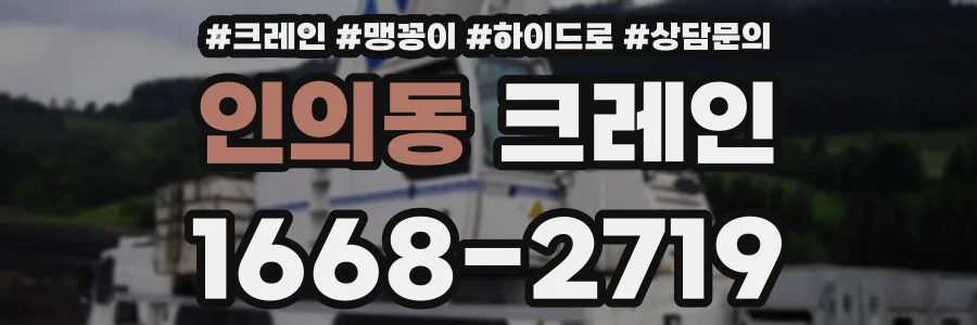 인의동 크레인