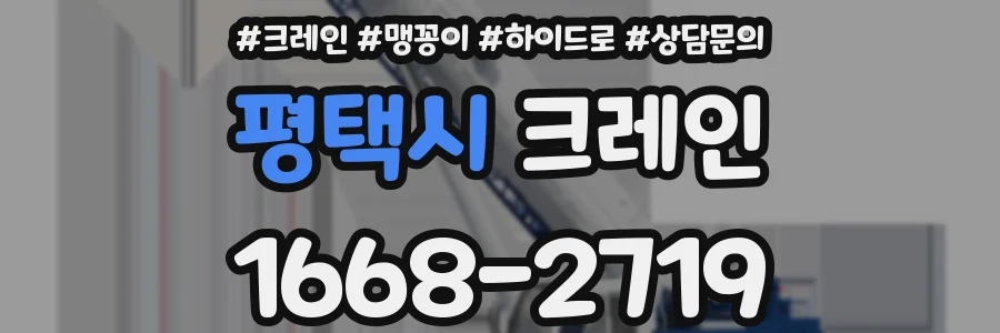 평택시 크레인