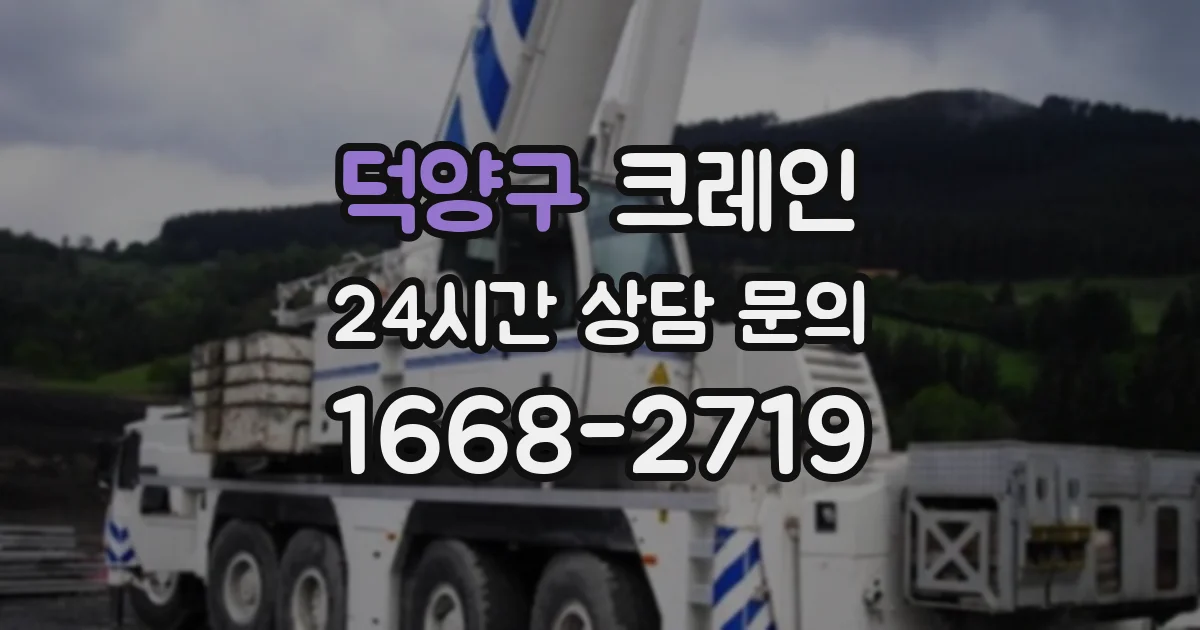 덕양구 크레인
