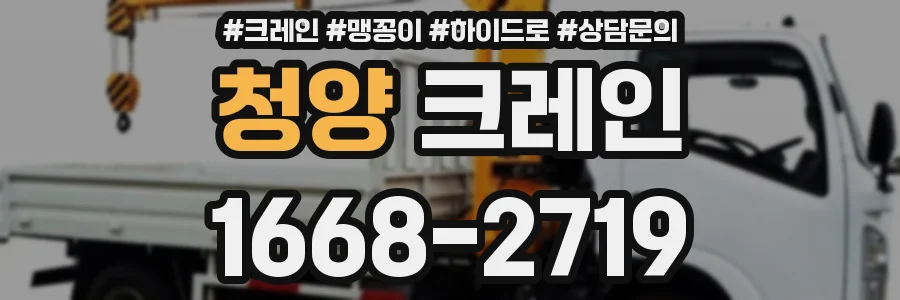 청양 크레인