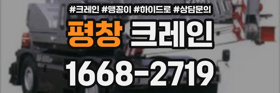 평창 크레인