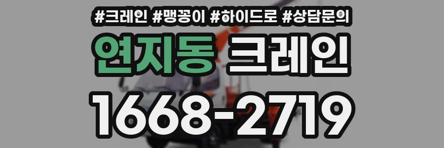 연지동 크레인