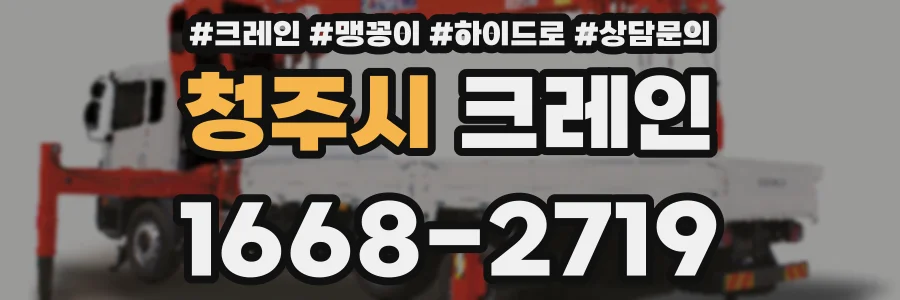 청주시 크레인