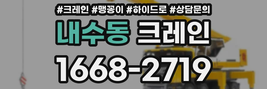 내수동 크레인