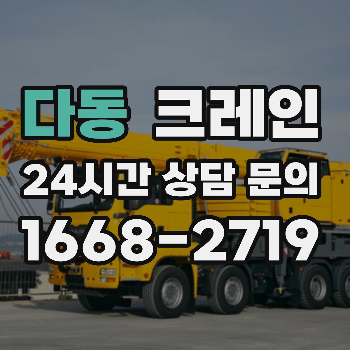 다동 카고 크레인