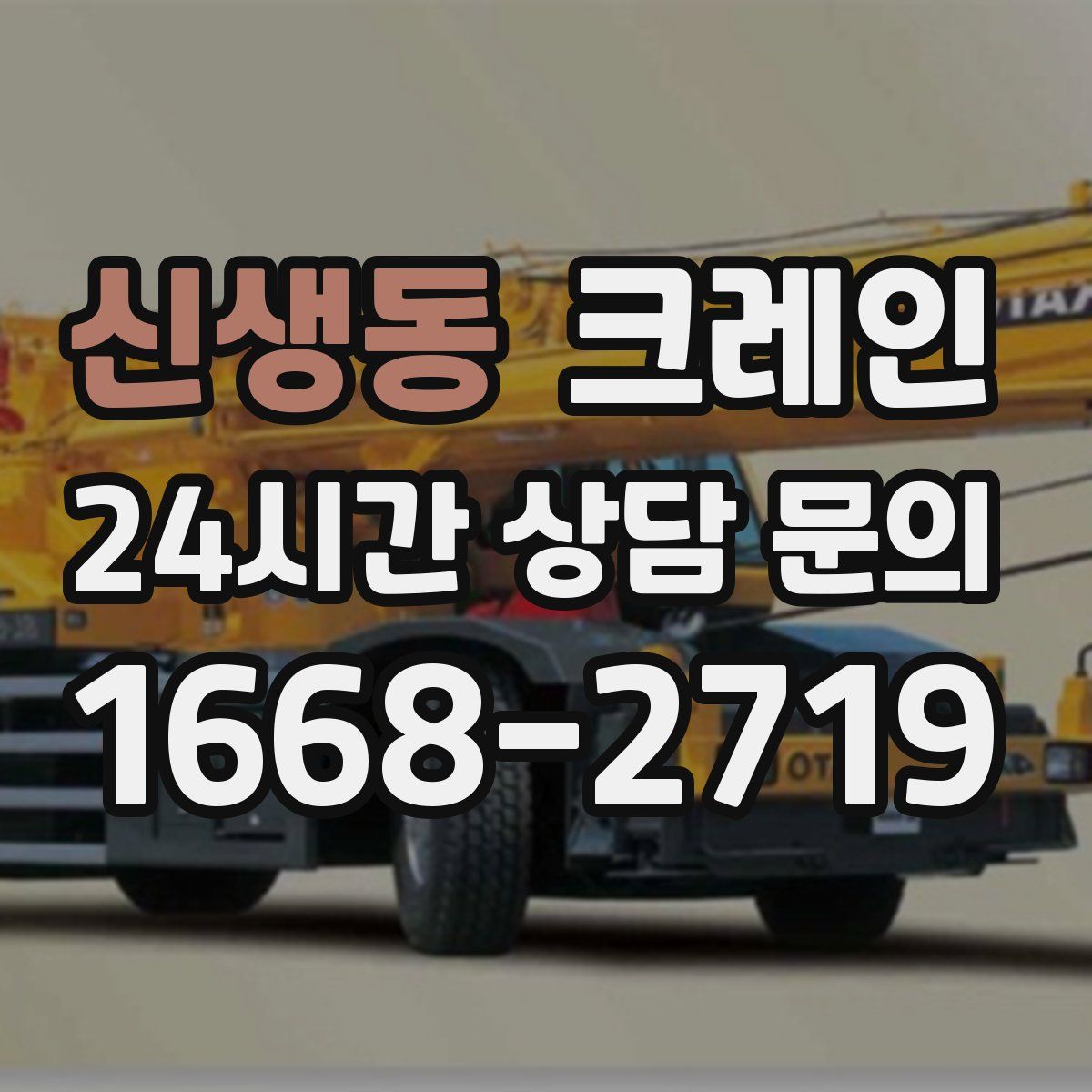 신생동 카고 크레인