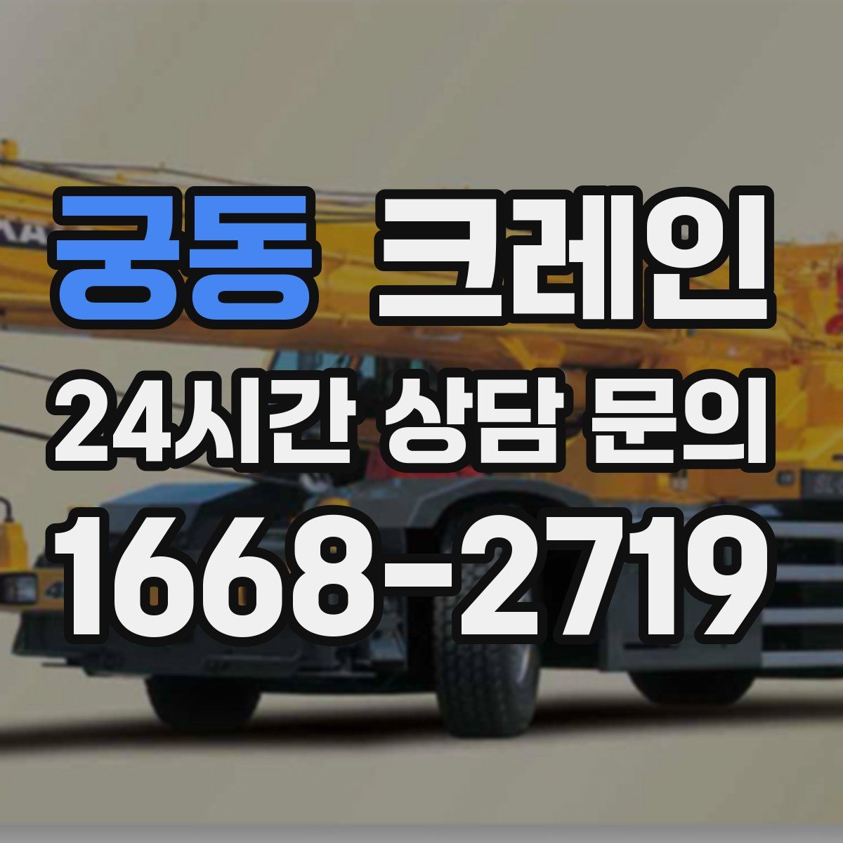 궁동 카고 크레인