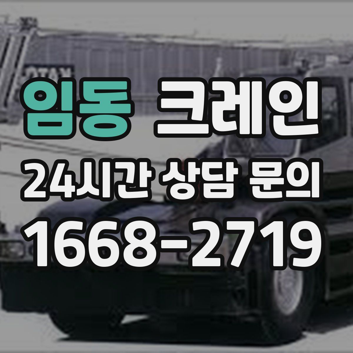 임동 카고 크레인