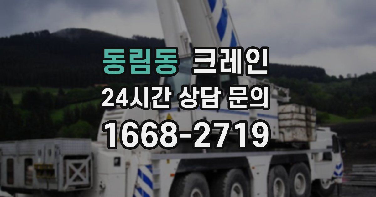 동림동 크레인