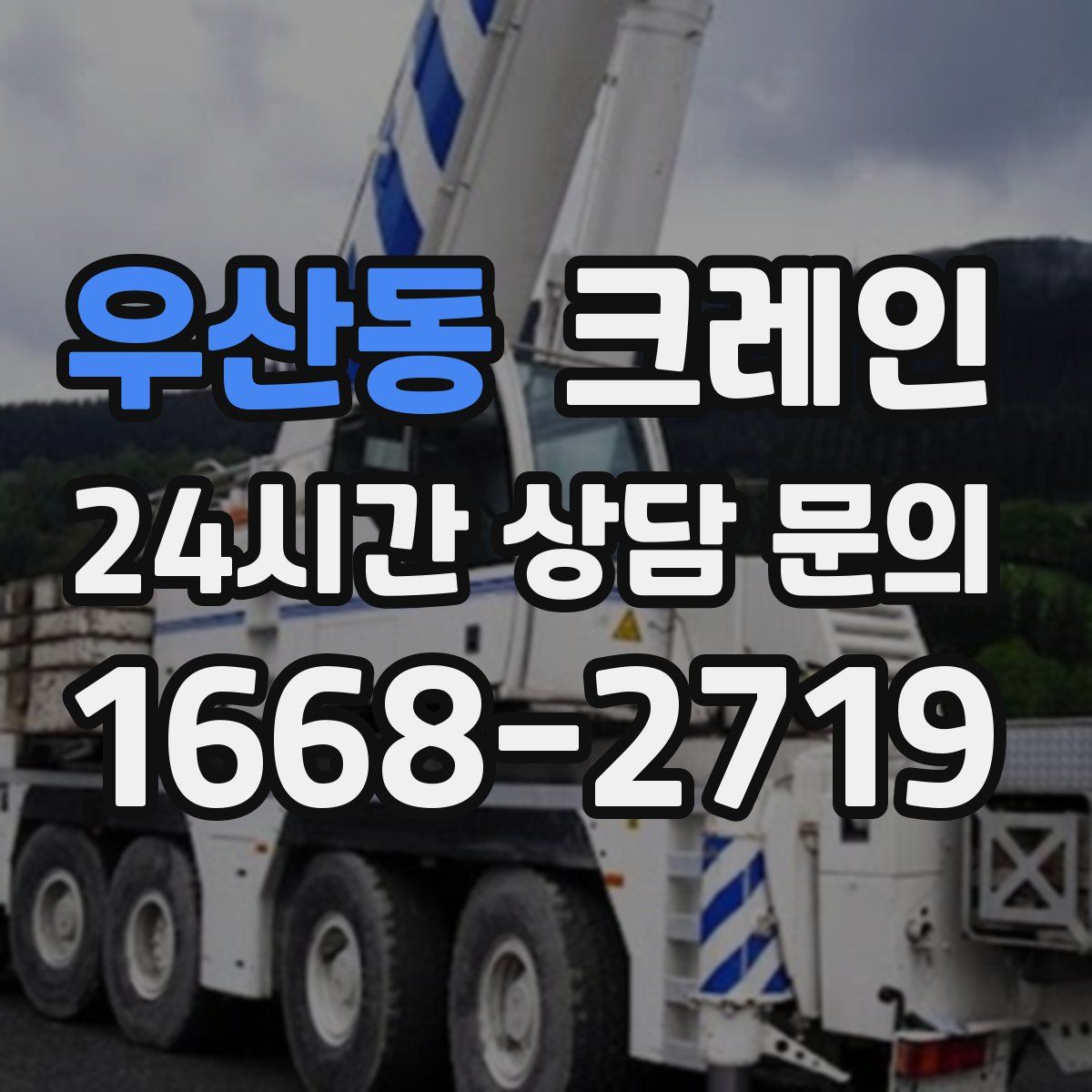 우산동 카고 크레인
