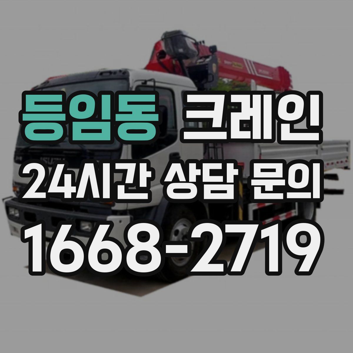 등임동 카고 크레인