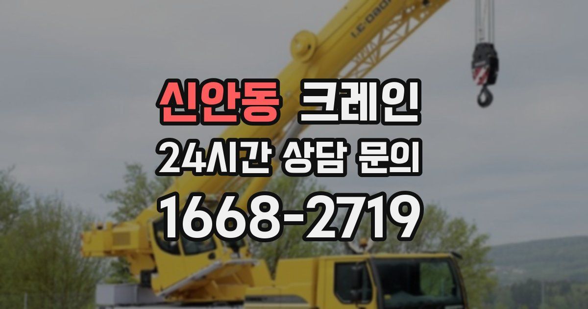 신안동 크레인