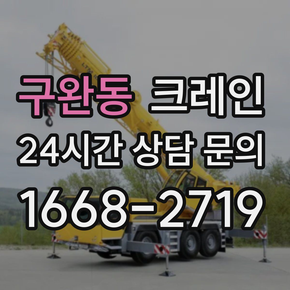 구완동 카고 크레인