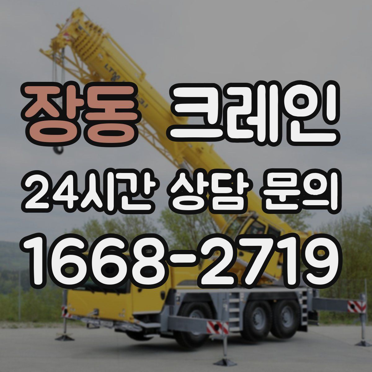 장동 카고 크레인