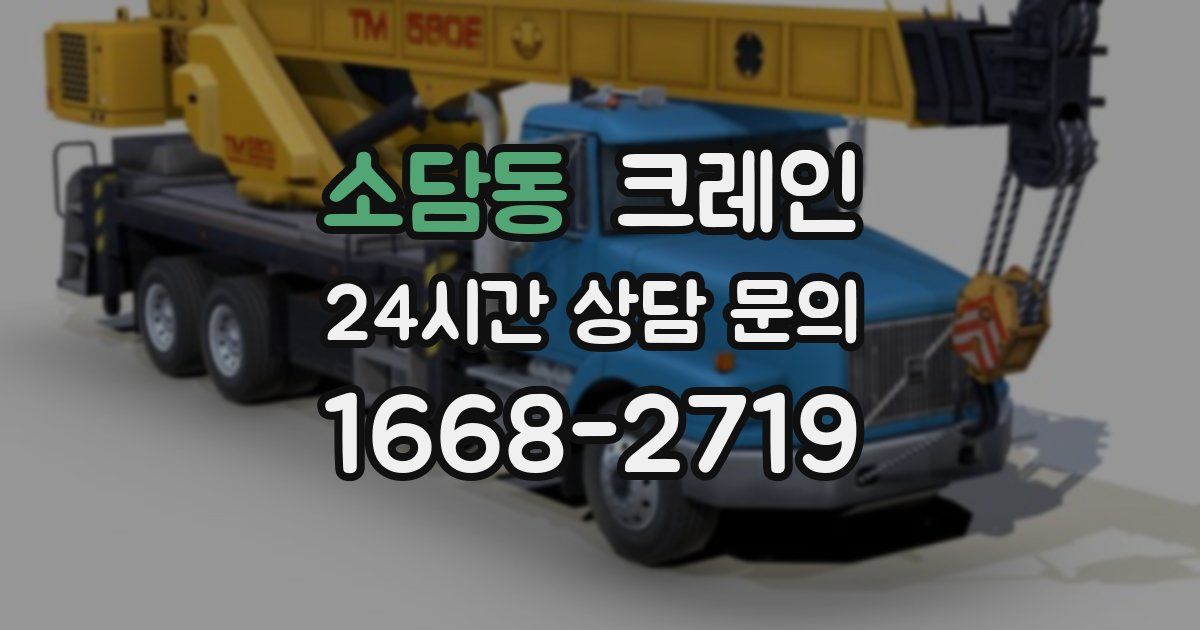 소담동 크레인