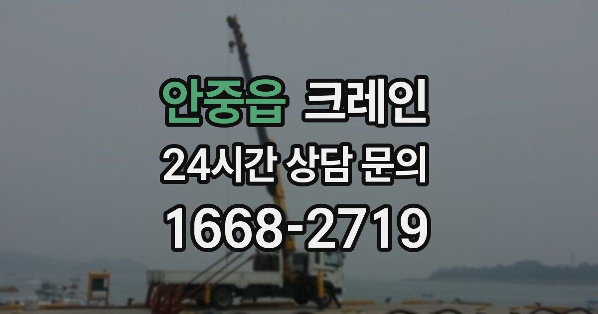 안중읍 크레인