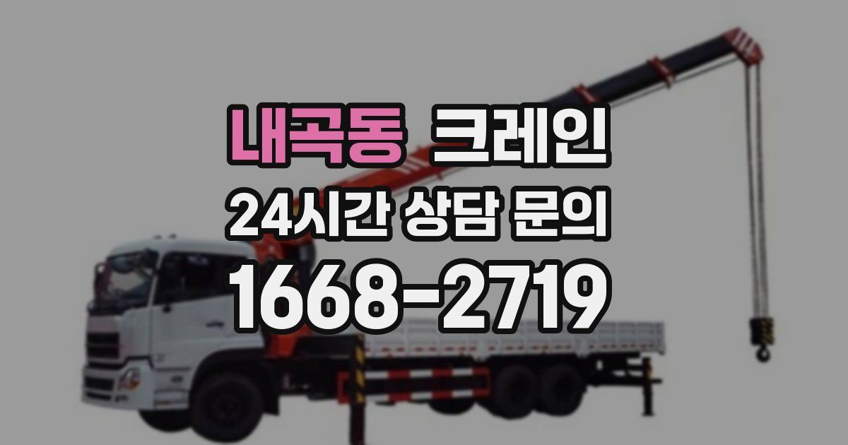 내곡동 크레인