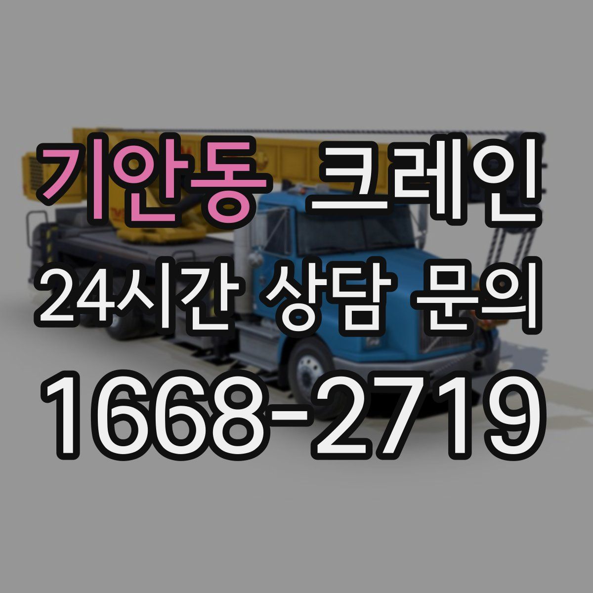 기안동 카고 크레인