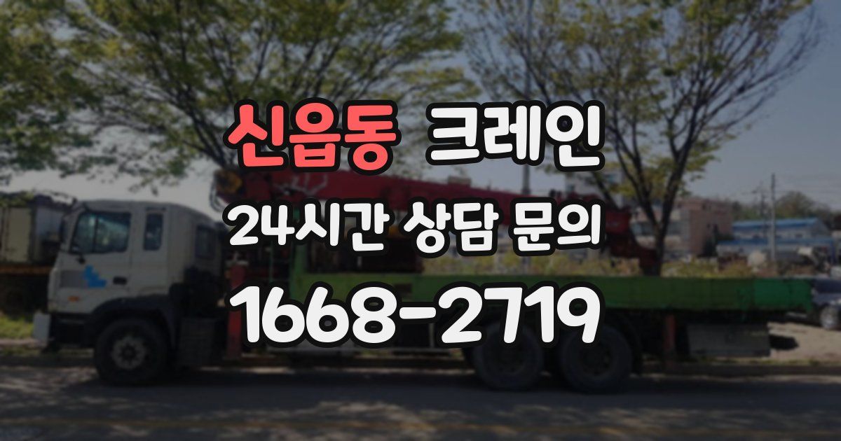 신읍동 크레인