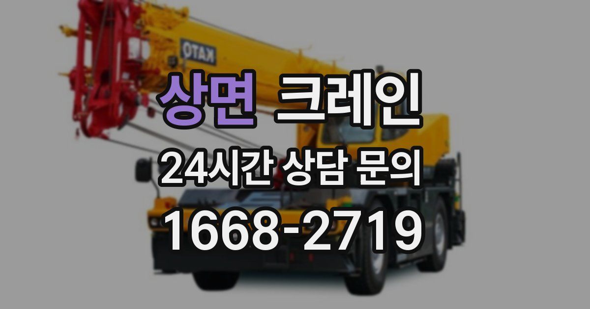 상면 크레인