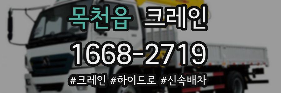 목천읍 크레인 작업