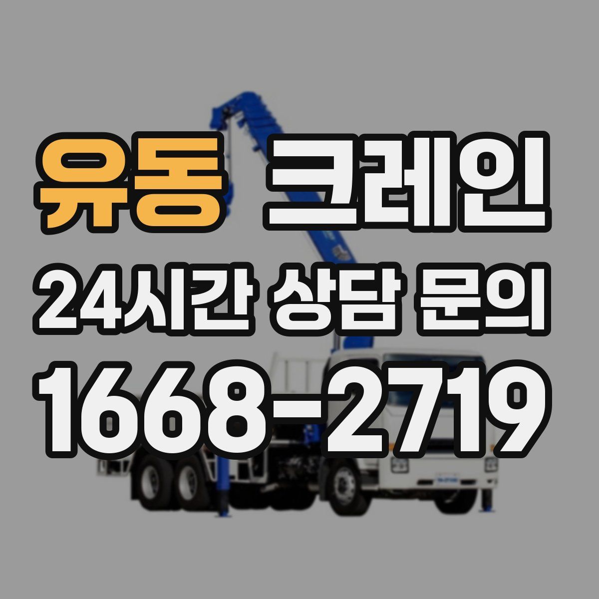 유동 카고 크레인