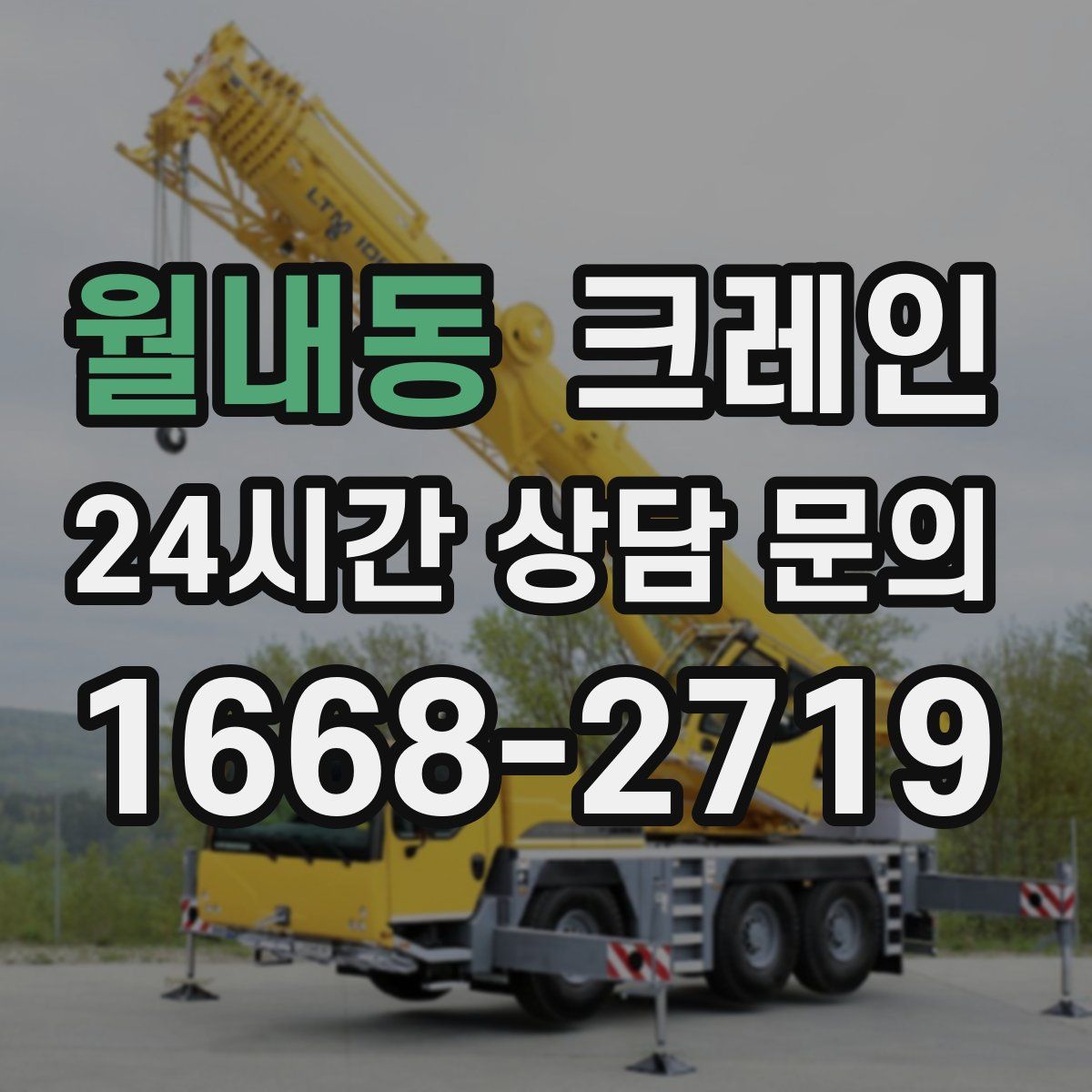 월내동 카고 크레인