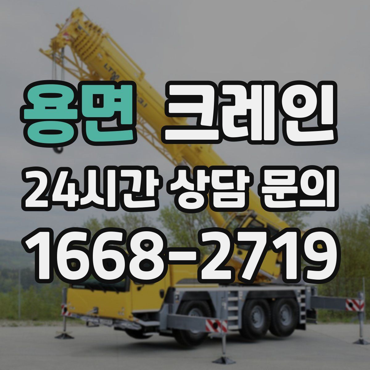 용면 카고 크레인